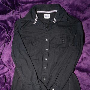 Womens Converse Button Up tshirt